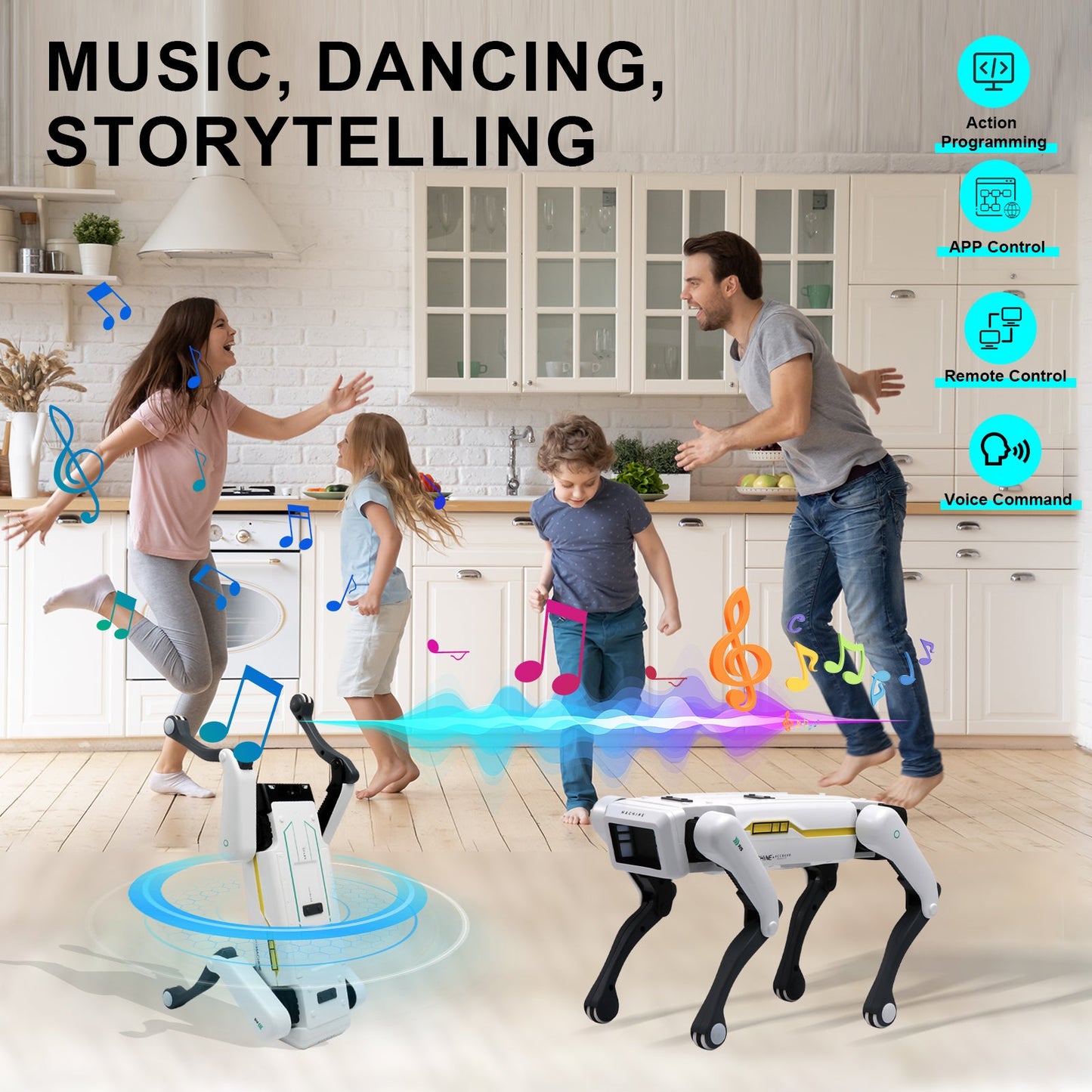AI Intelligent Mechanical Robot Pet Dog