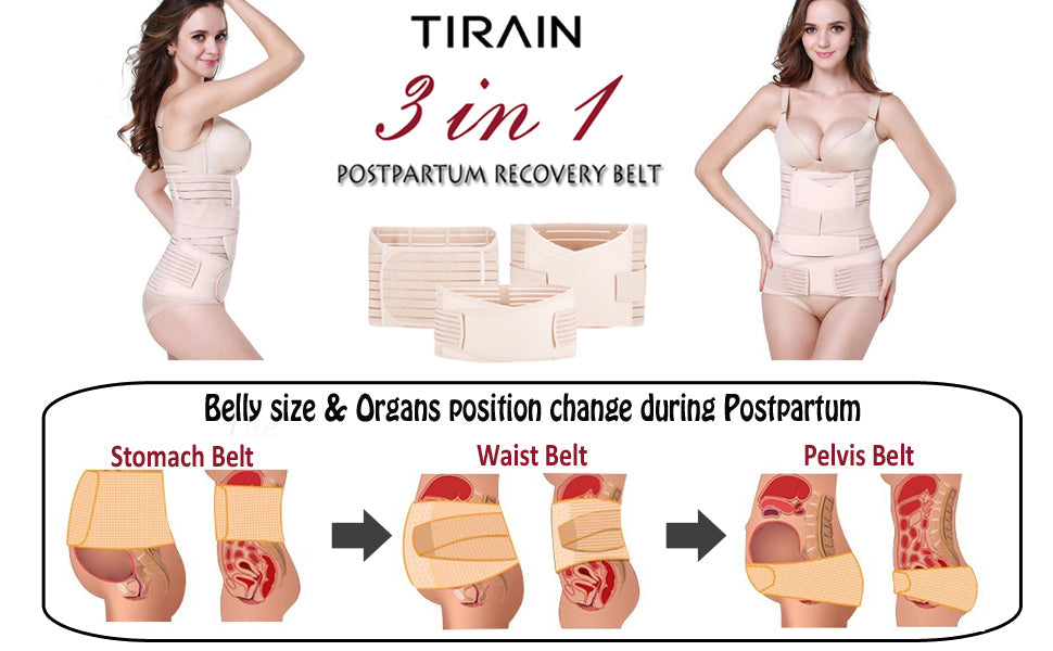 Postpartum Recovery Belt - 3-in-1 Slimming Girdle