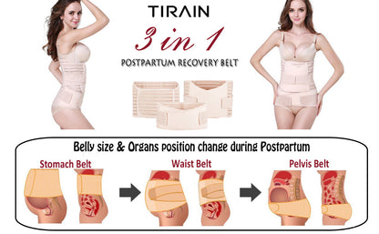Postpartum Recovery Belt - 3-in-1 Slimming Girdle
