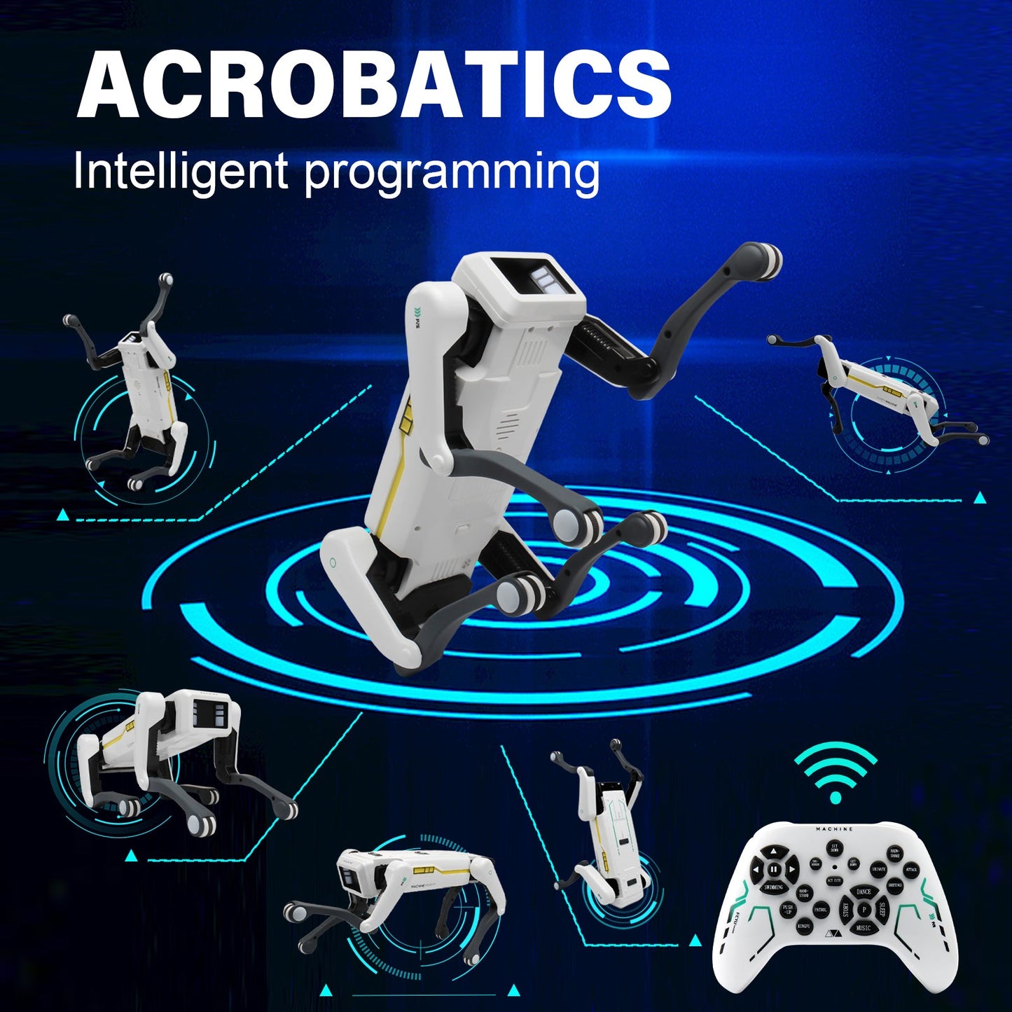 AI Intelligent Mechanical Robot Pet Dog