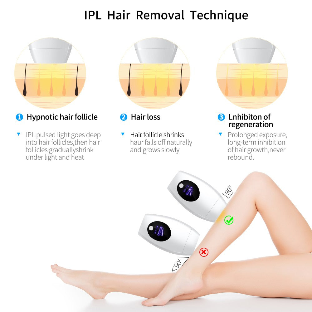 Home Laser Facial Hair Removal Device