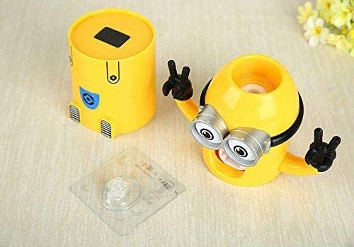 Minions Hands Free Toothpaste Automatic Toothpaste Dispenser - Toothbrush Holder Set for 2 Brushes