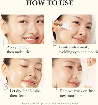 The 8-Hour Glass Skin Builder: Medicube Turmeric & Collagen Wrapping Mask