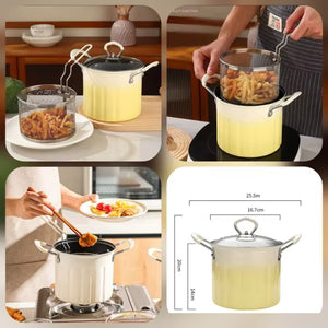 Stainless Steel Deep Frying Pot
